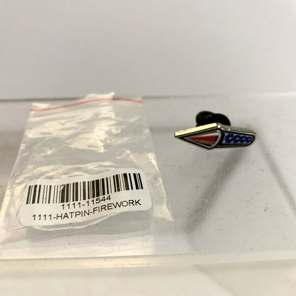 Boston Scally Co The Firework Cap Hat Pin Patriotic 4th Of July Rubber Backed - Picture 1 of 3